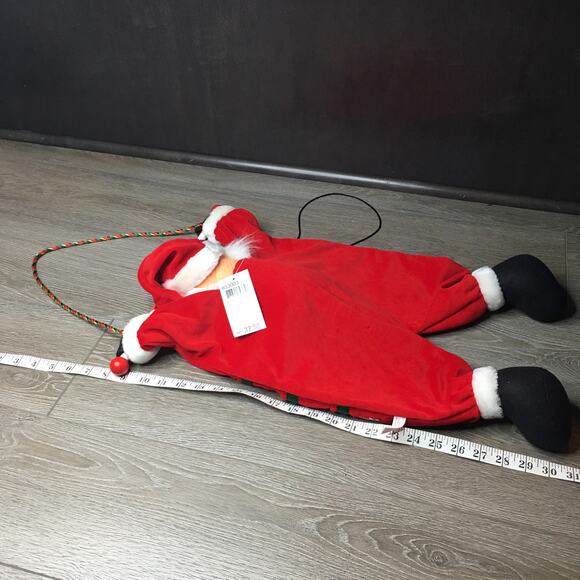 NEW Annalee 2004 Hanging 23” In Santa Advent Calendar With 4” In Elf Marker - Picture 8 of 9